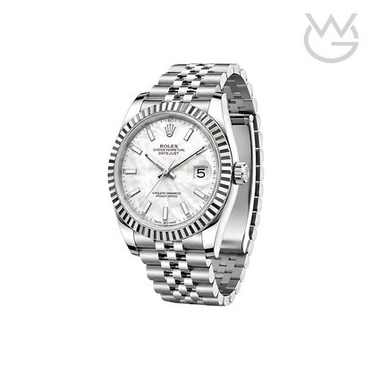 Rolex Datejust – Mint White Dial Silver