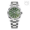 Rolex Datejust – Green Dial Silver