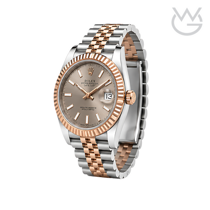 Rolex Datejust – Sundust Dial Two Tone Rose Gold