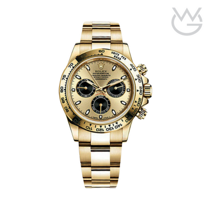 Rolex Daytona – 18K Yellow Gold Champagne Dial