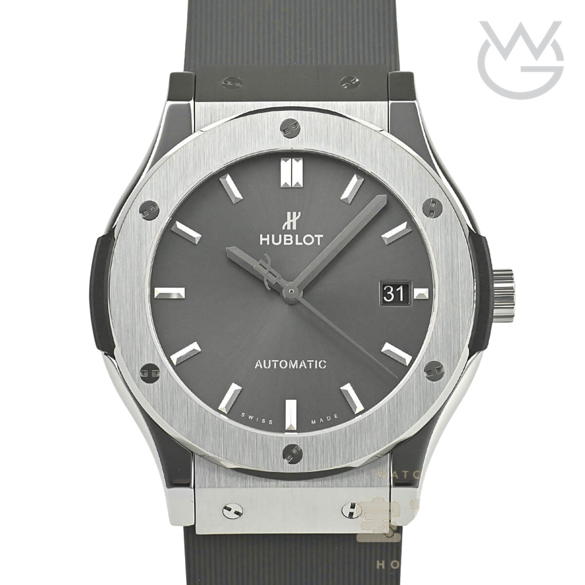 Hublot Classic Fusion Ladies Watch – Grey Titanium Tone - View 2