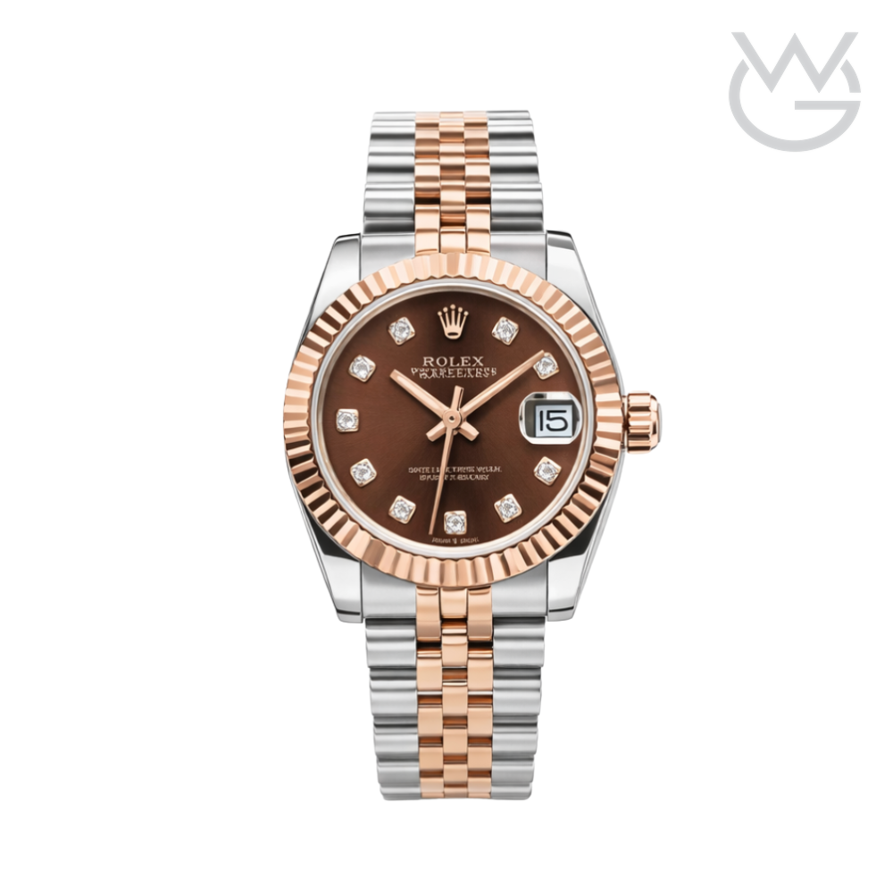 Rolex Datejust – Two-Tone Chocolate Diamond