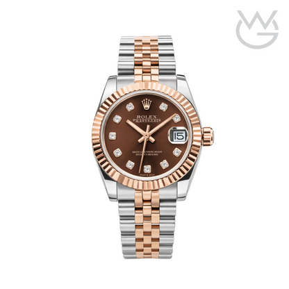 Rolex Datejust – Two-Tone Chocolate Diamond