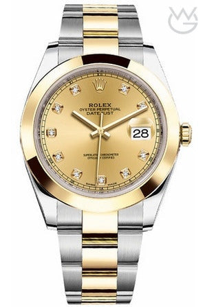 Rolex Datejust – Gold Dial Yellow Silver Steel