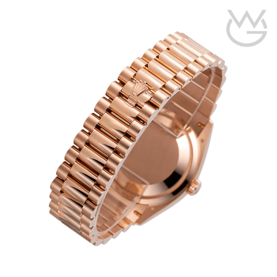 Rolex Day-Date – Brown Ombré Diamond Dial