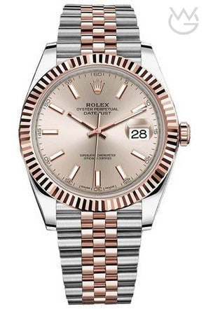 Rolex Datejust – Brown Dial Rose Gold