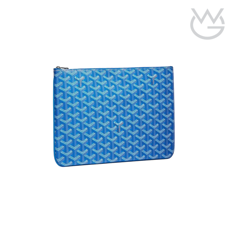 Goyard Senat Pouch – Sky Blue - View 1