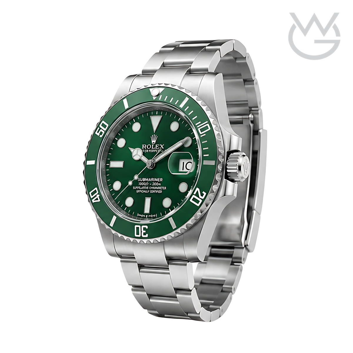 Rolex Submariner Date – Green Dial Silver