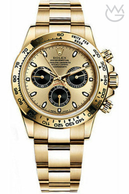 Rolex Daytona – 18K Yellow Gold Champagne Dial