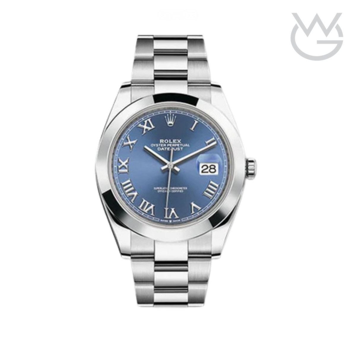 Rolex Datejust – Blue Roman Numerals Dial