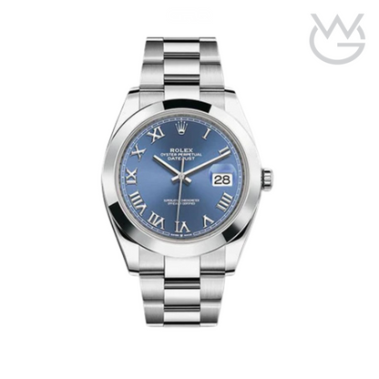 Rolex Datejust – Blue Roman Numerals Dial