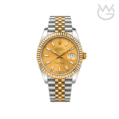 Rolex Datejust – Slate Grey Waffle Dial Silver