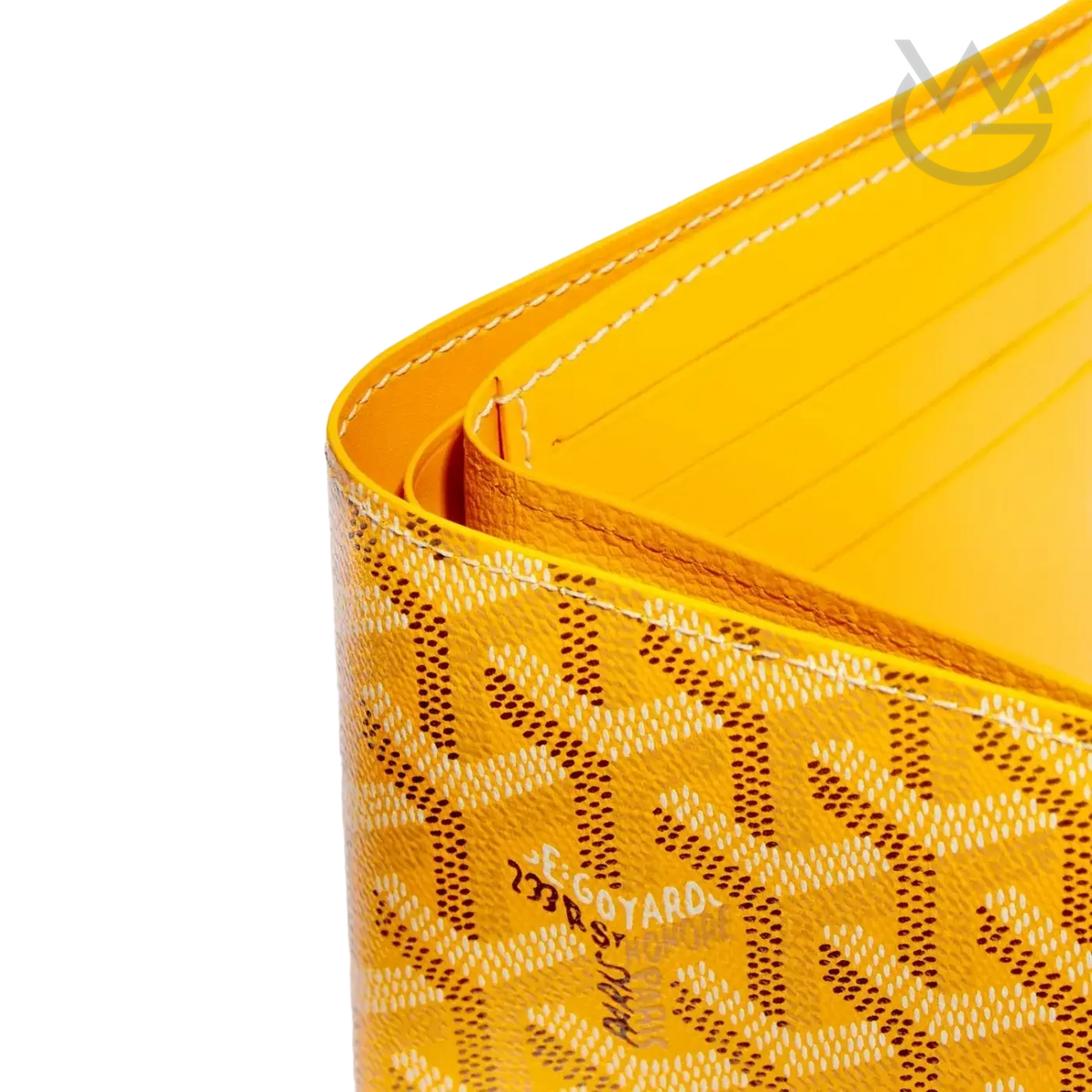 Goyard Victoire Wallet Yellow - View 2