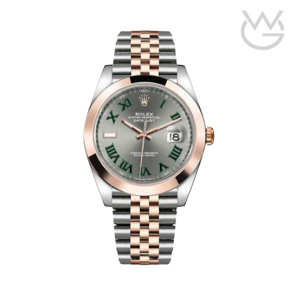 Rolex Datejust – Grey Rose Gold Steel