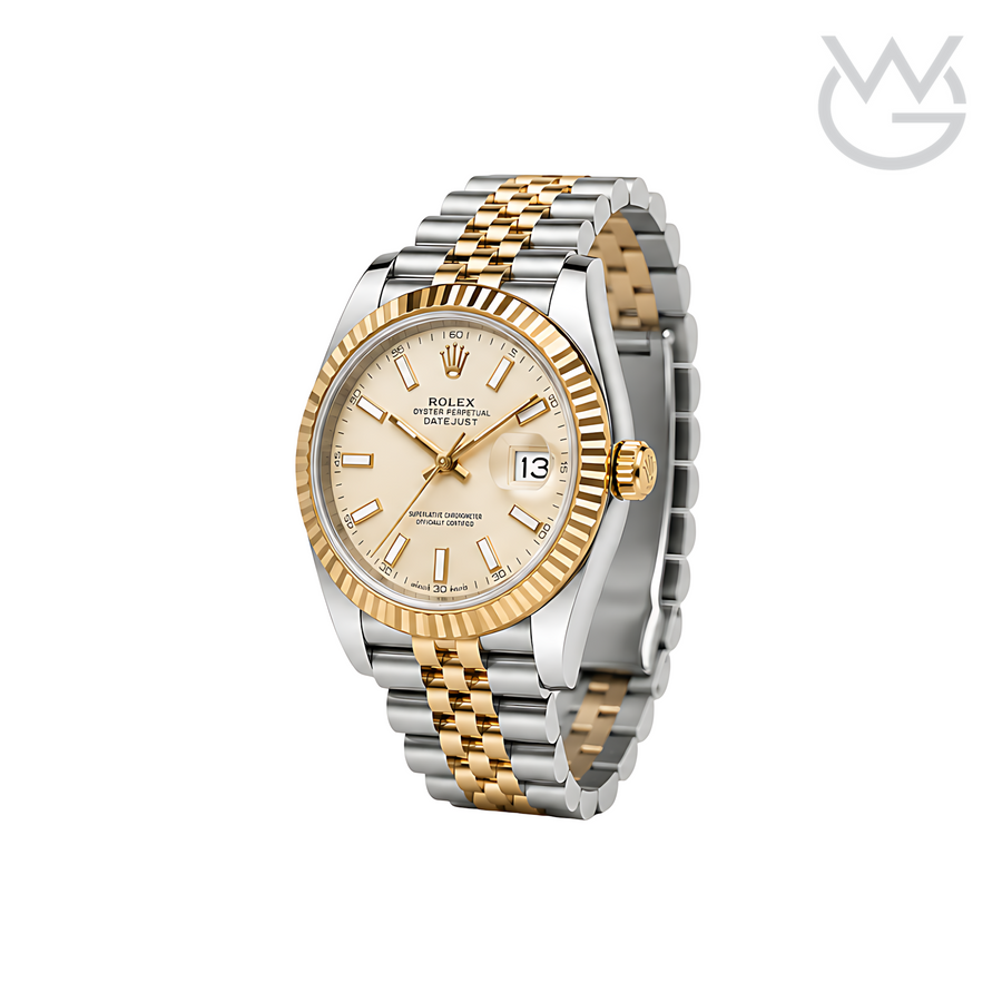 Rolex Datejust – Champagne Dial Two Tone Silver Gold