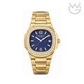 Patek Philippe Nautilus – Gold-Tone & Blue - View 1