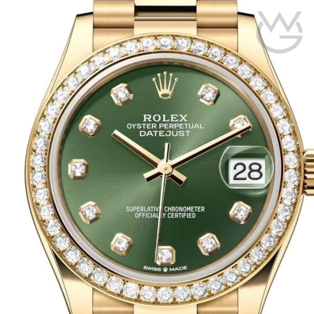 Rolex Lady-Datejust – Olive Green Dial - View 4