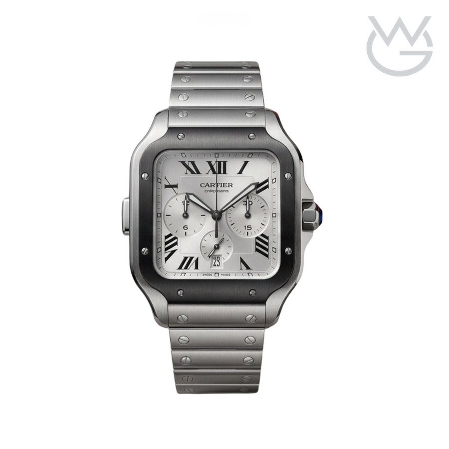Cartier Santos de Cartier – Chronograph Stainless Steel