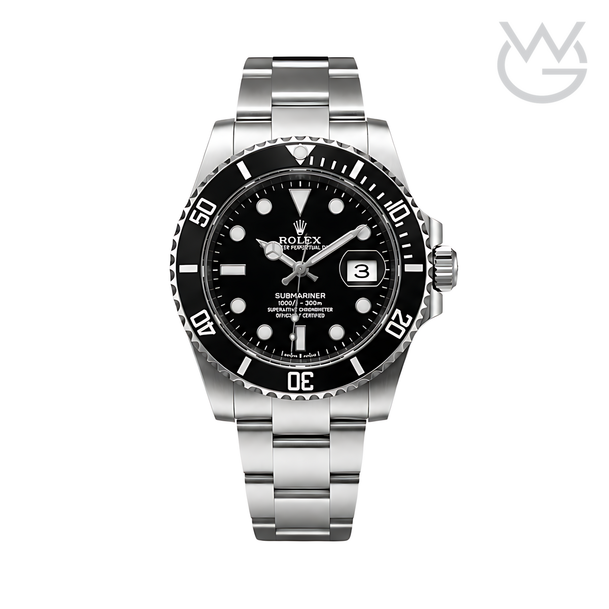Rolex Submariner Date – Black Dial Silver