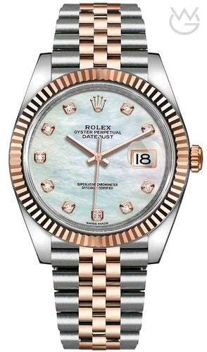 Rolex Datejust – Blue Dial Gold Silver