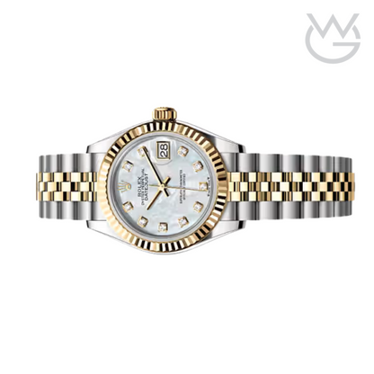 Rolex Lady-Datejust – Two Tone & Mother-of-Pearl Dial - View 2