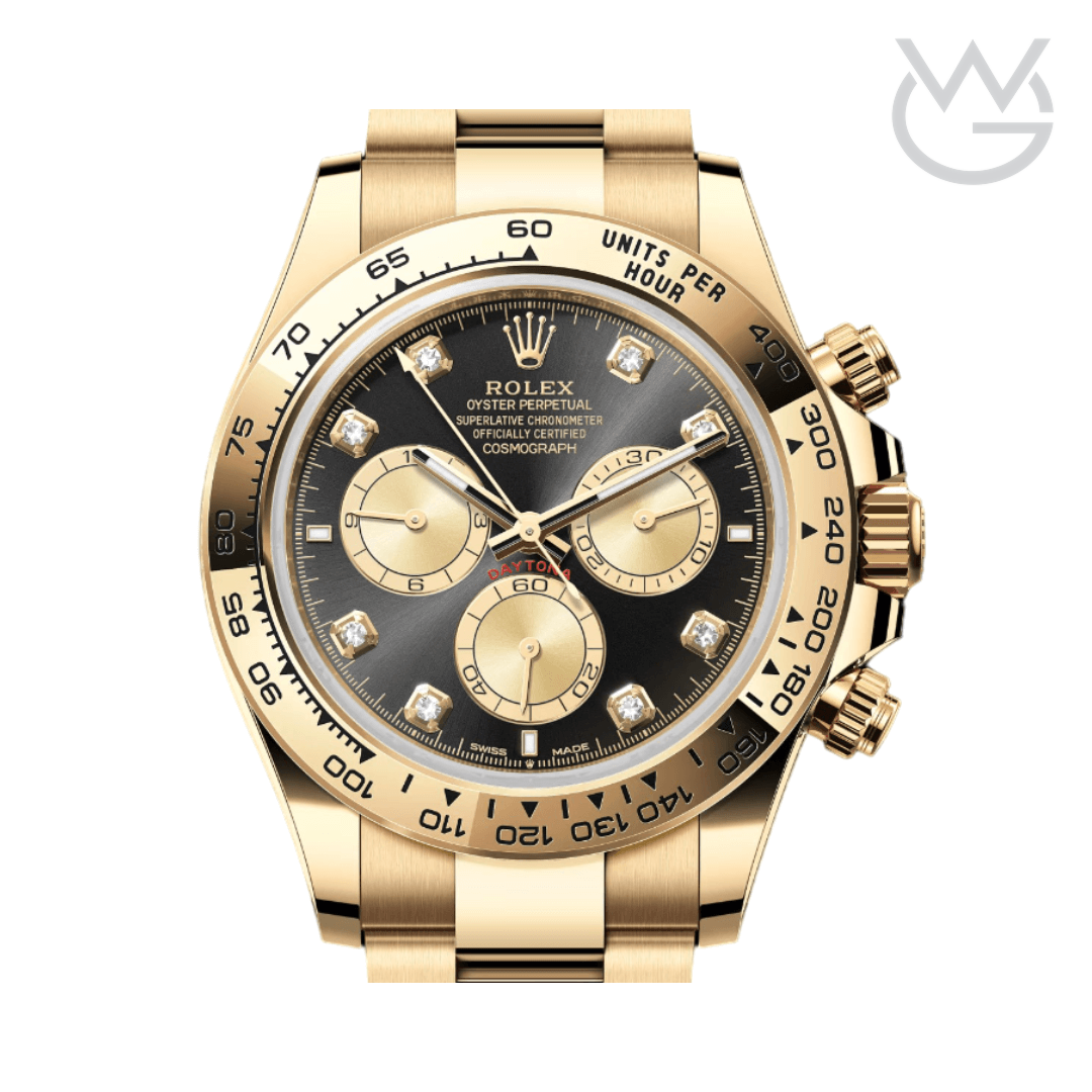 Rolex Cosmograph Daytona – Black Diamond Dial