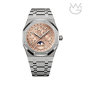 Audemars Piguet Royal Oak Perpetual Calendar — Titanium Salmon Dial