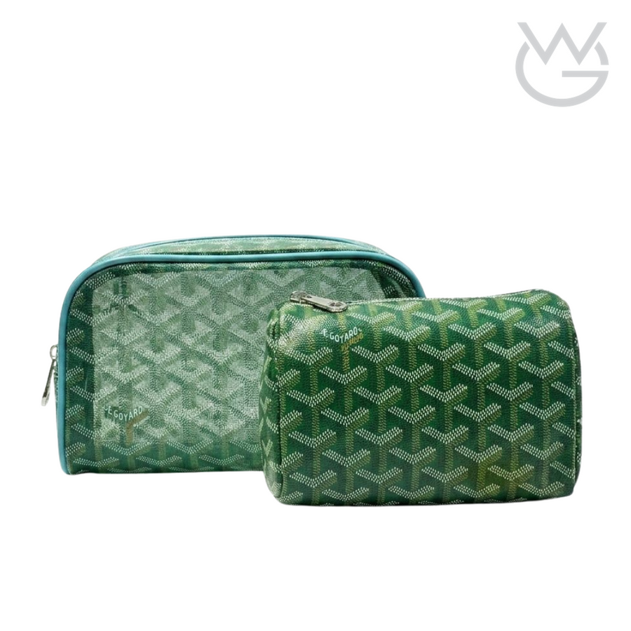 Goyard Toiletry Pouch – Green - View 1
