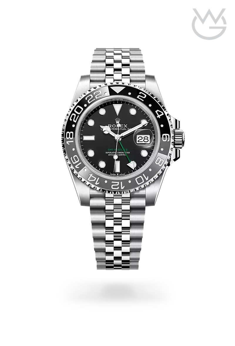 Rolex GMT-Master II – Black Dial Silver Steel