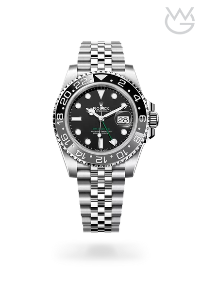Rolex GMT-Master II – Black Dial Silver Steel