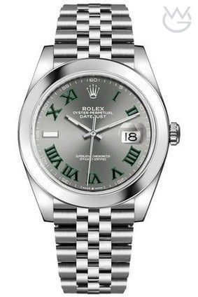 Rolex Datejust – Grey Dial Silver Steel