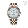 Rolex Datejust – Blue Dial Gold Silver