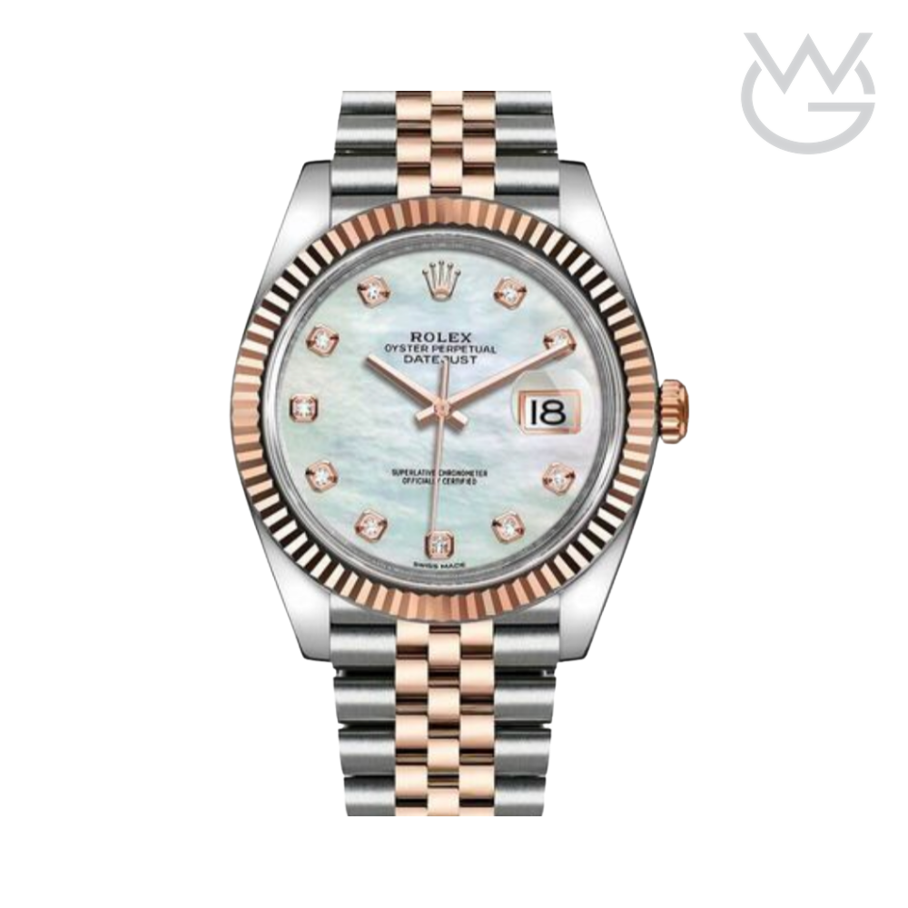 Rolex Datejust – Blue Dial Gold Silver