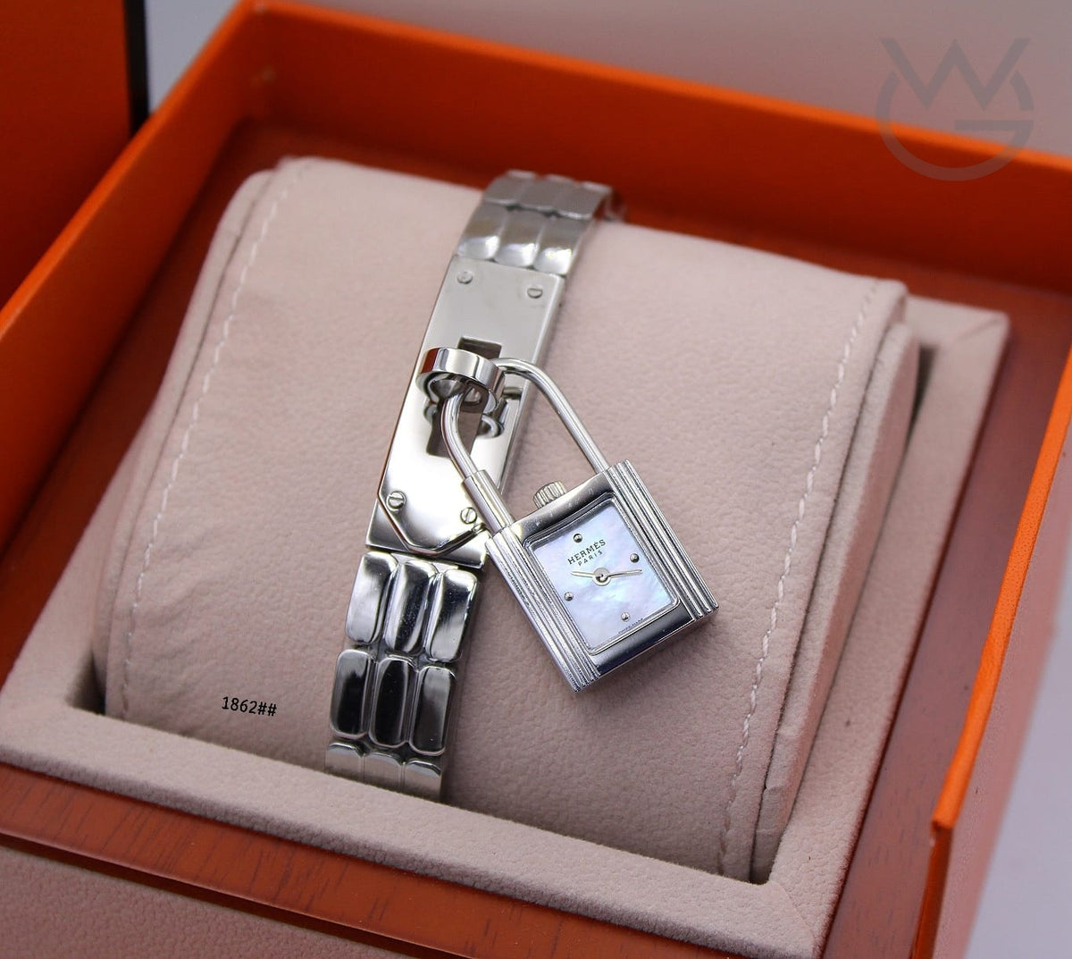 Hermès Kelly Mini Ladies Watch – Silver Tone - View 5