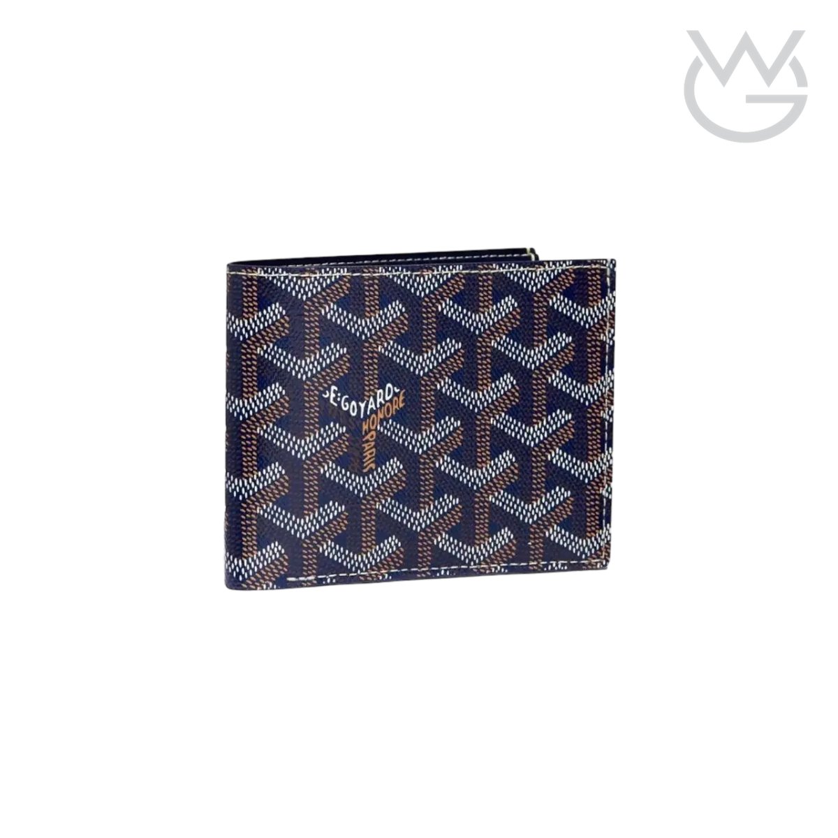 Goyard Victoire Wallet Navy Blue - View 1