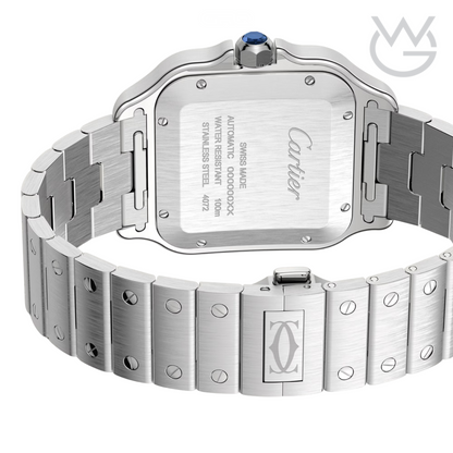 Cartier Santos de Cartier – Large Green Dial Stainless Steel