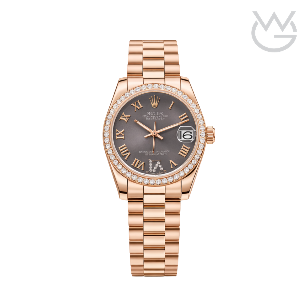 Rolex Datejust – Diamond Bezel Black Dial
