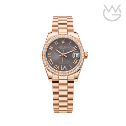 Rolex Datejust – Diamond Bezel Black Dial