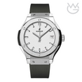 Hublot Classic Fusion Ladies Watch – Opaline Dial & Racing Grey - View 1