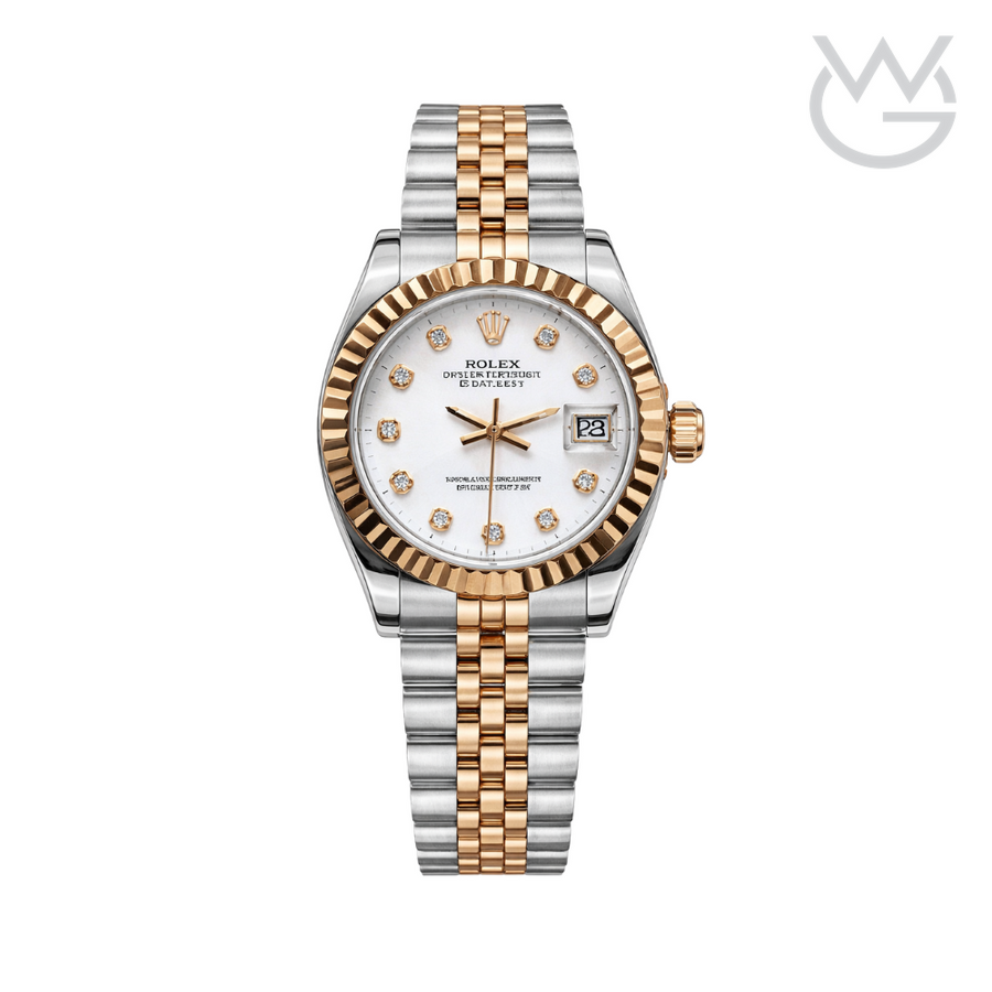 Rolex Datejust – Diamond Bezel Rose Gold
