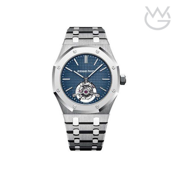 Audemars Piguet Royal Oak – Selfwinding Flying Tourbillon Stainless Steel Blue Dial
