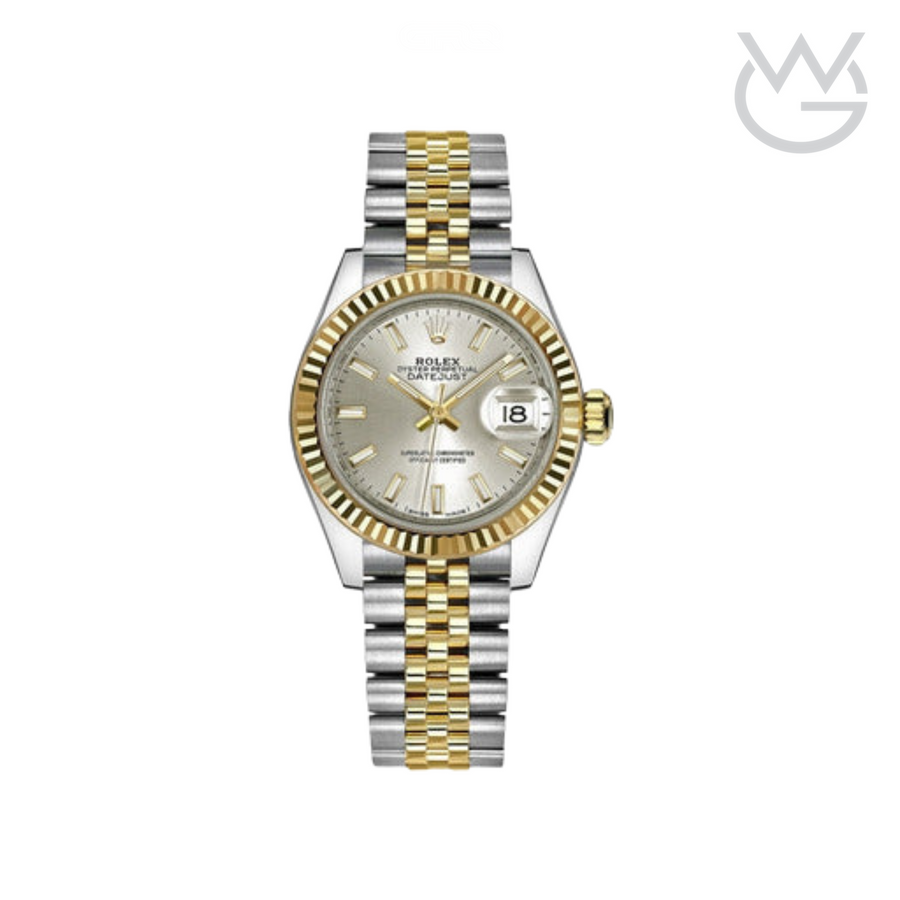 Rolex Datejust – 28 Silver Dial