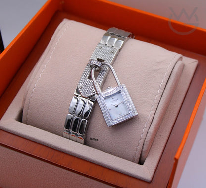 Hermès Kelly Ladies Watch – Diamond Detail - View 5