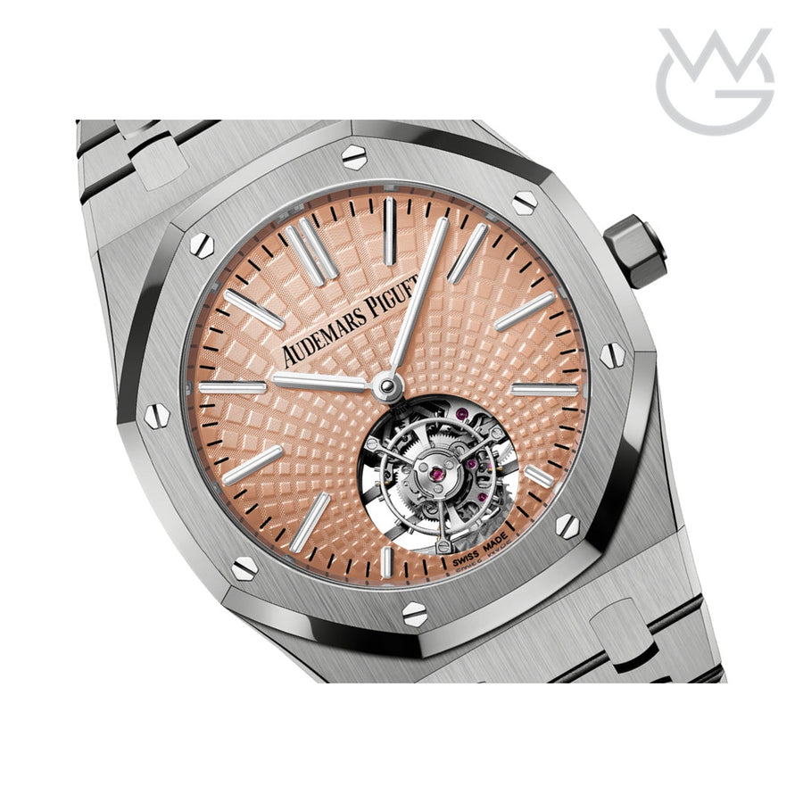 Audemars Piguet Royal Oak Flying Tourbillon — Salmon Dial