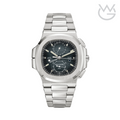 Patek Philippe Nautilus – Time Sunburst Blue Dial