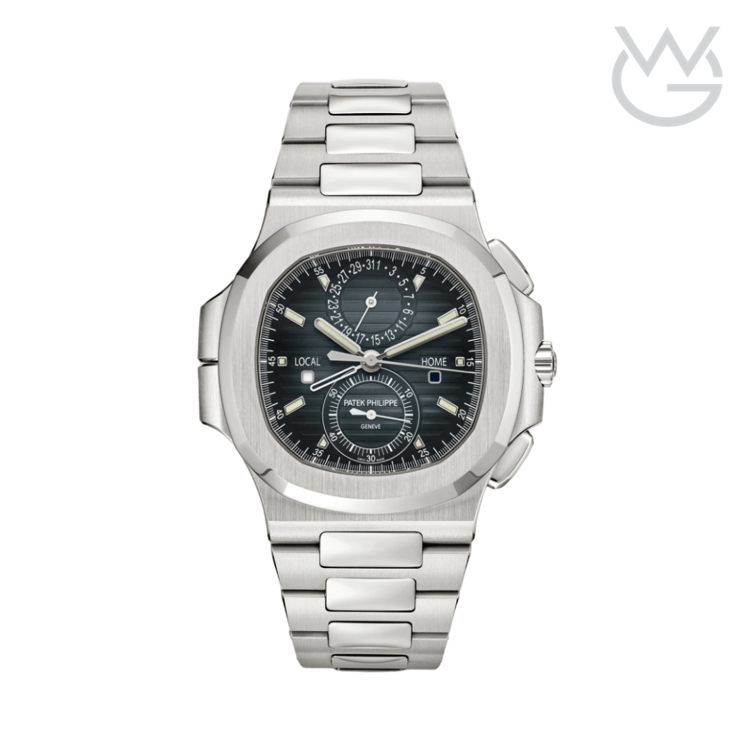 Patek Philippe Nautilus – Time Sunburst Blue Dial