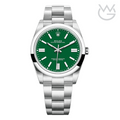 Rolex Oyster Perpetual – Green Index Dial