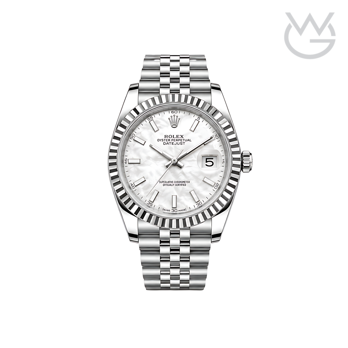Rolex Datejust – Mint White Dial Silver