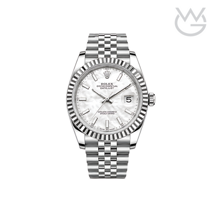 Rolex Datejust – Mint White Dial Silver