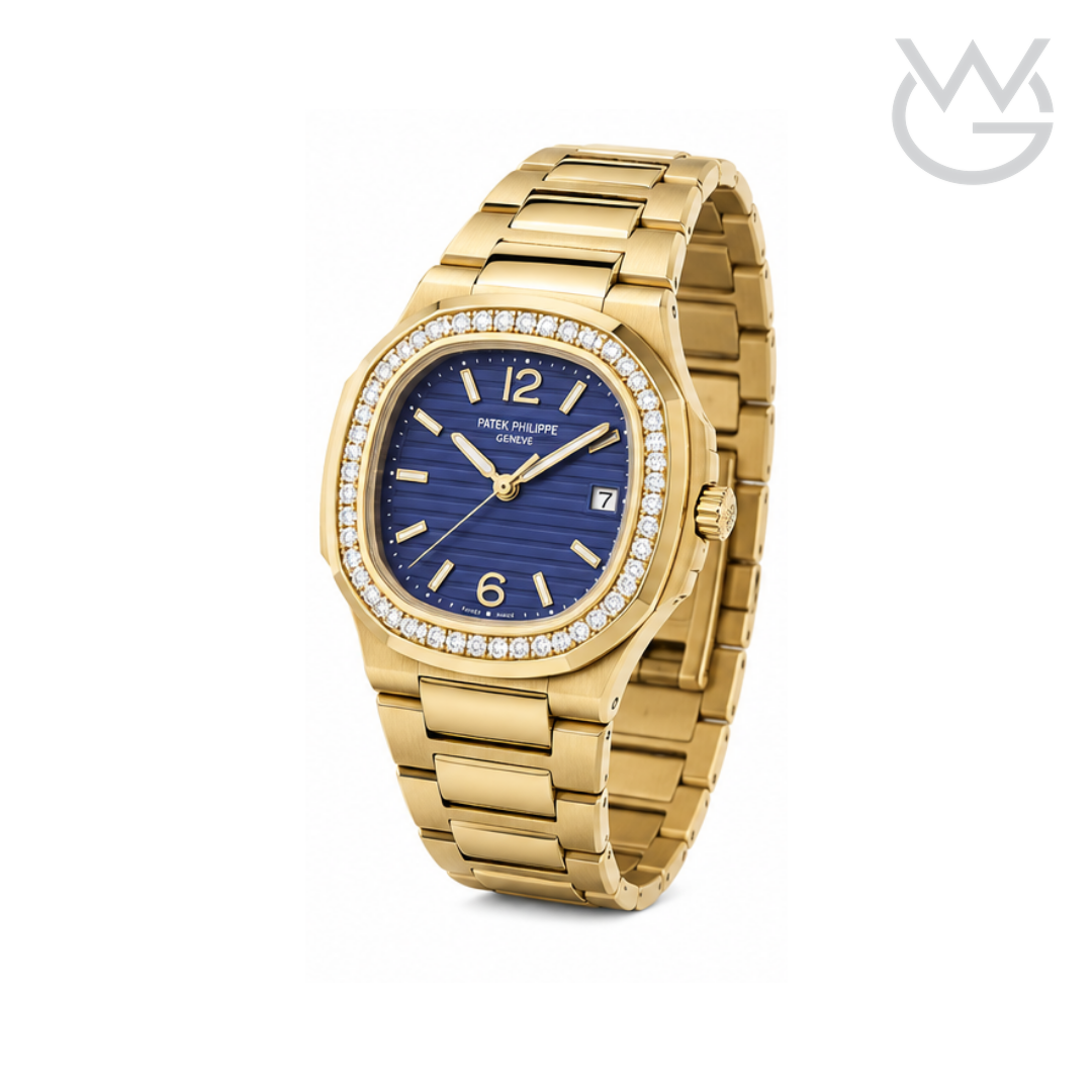 Patek Philippe Nautilus – Gold-Tone & Blue - View 2